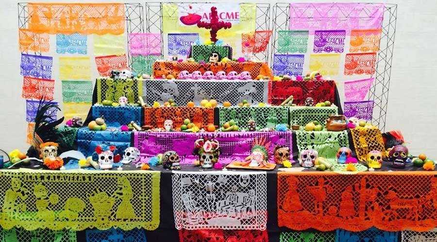 building a dia de los muertos altar